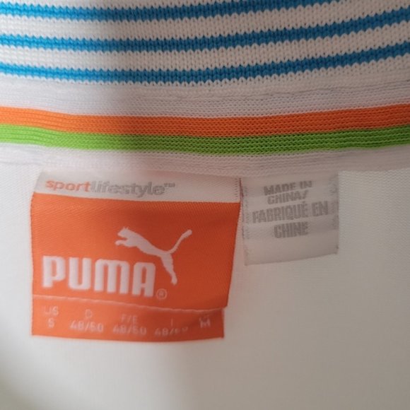 PUMA Vintage Men's Collared Golf Shirt - Picture 6 of 11